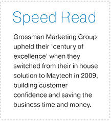 Grossman Marketing Speed Read